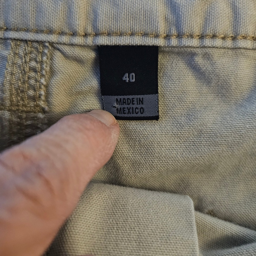 Carhartt Mens B147 TAN Loose Fit Canvas Carpenter Shorts Tan Size‎ 40 Workwear - Picture 4 of 6